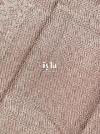 The Amaryllis Kanjeevaram in Nude Beige