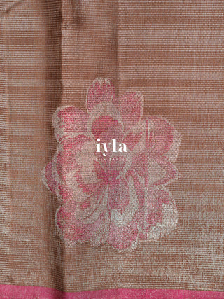 The Amaryllis Kanjeevaram in Nude Beige