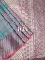 Load image into Gallery viewer, The Climbing Roses on Wall Silk Saree
