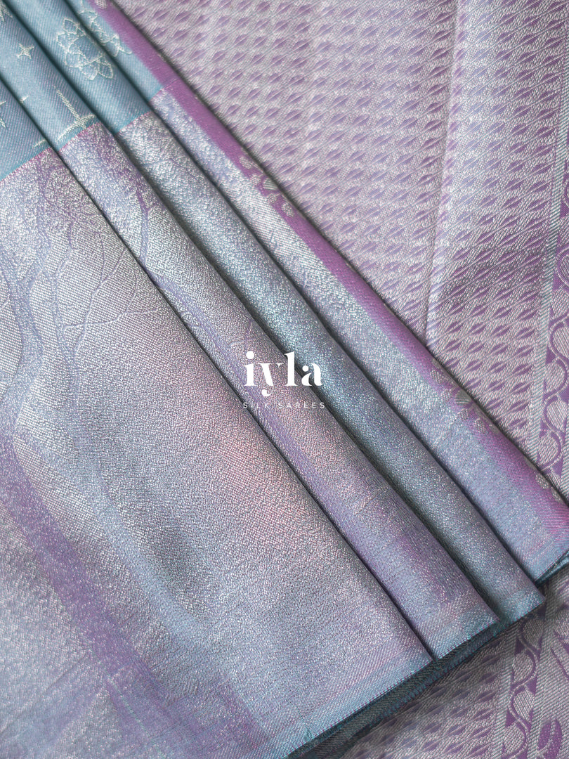 The Frozen Kanjeevaram Silk Saree