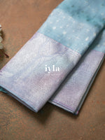 Load image into Gallery viewer, The Frozen Kanjeevaram Silk Saree
