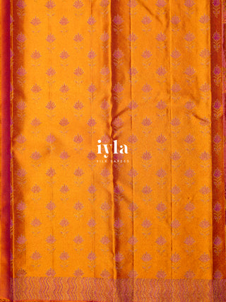 The Lotus Textured Weave Mughal Art Kanjeevaram