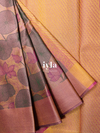 The Lotus Weave Enchantment Kanjeevaram