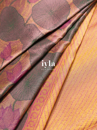 The Lotus Weave Enchantment Kanjeevaram