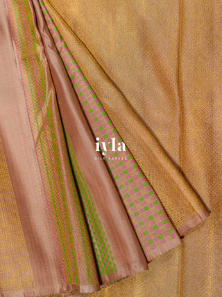 The Not So Ordinary Kanjeevaram in Beige