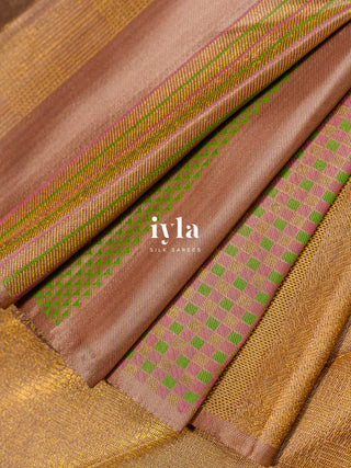 The Not So Ordinary Kanjeevaram in Beige