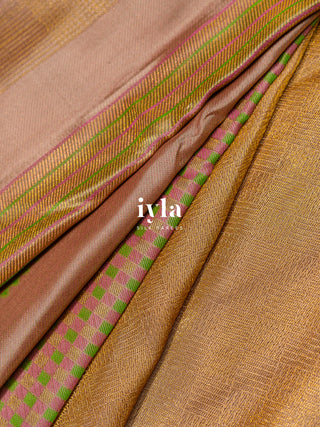 The Not So Ordinary Kanjeevaram in Beige