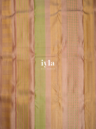 The Not So Ordinary Kanjeevaram in Beige