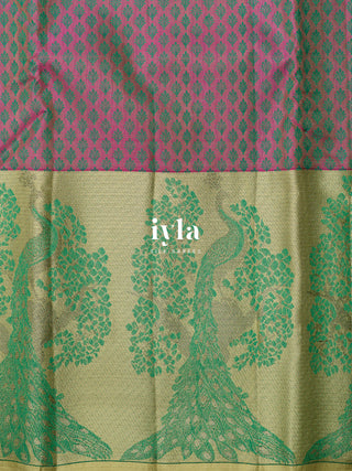 The Royal Peacock Glory Kanjeevaram