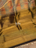 Load image into Gallery viewer, The Textured Painting Kanjeevaram with Pichwai Theme
