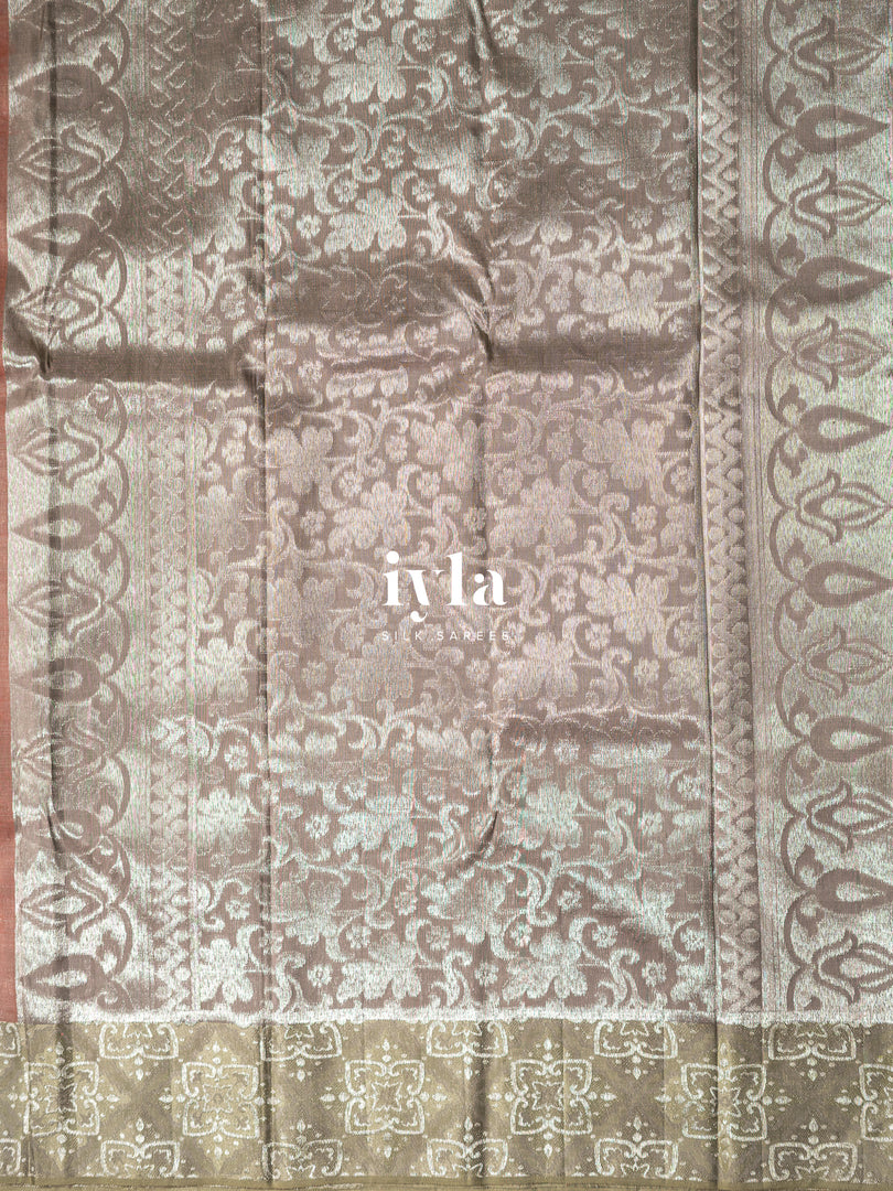 The Raaga Dreamscape Kanjeevaram in Tangerine