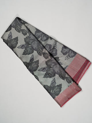 The Vintage Honeymoon Hibiscus Kanjeevaram