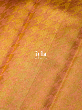 The Signature Houndstooth Kanjeevaram - Wedding Edit