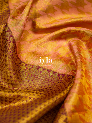 The Signature Houndstooth Kanjeevaram - Wedding Edit