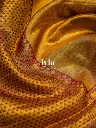 The Signature Houndstooth Kanjeevaram - Wedding Edit