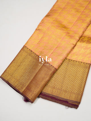 The Signature Houndstooth Kanjeevaram - Wedding Edit