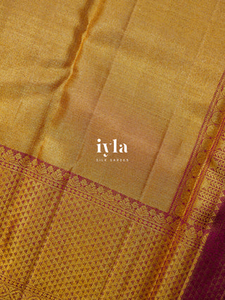 The Signature Houndstooth Kanjeevaram - Wedding Edit