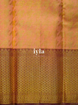 The Signature Houndstooth Kanjeevaram - Wedding Edit
