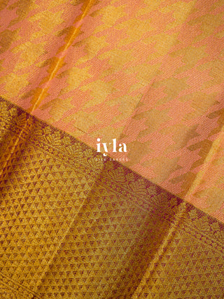 The Signature Houndstooth Kanjeevaram - Wedding Edit