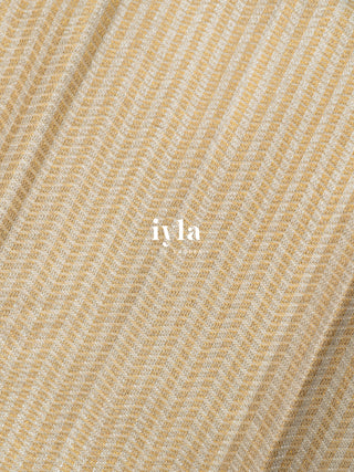 The Timeless Glow Kanjeevaram in Metallic Gold & Silver