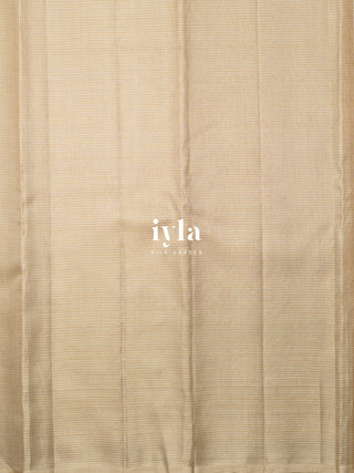 The Timeless Glow Kanjeevaram in Metallic Gold & Silver