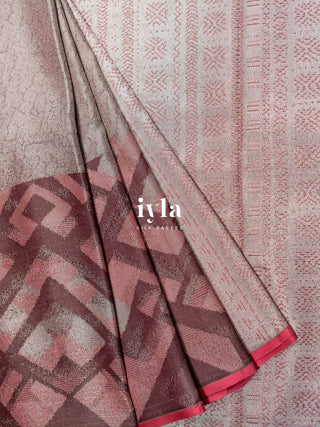 The Abstract Geometric Chic Kanjeevaram