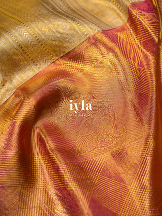 The Timeless Vintage Gold Kanjeevaram