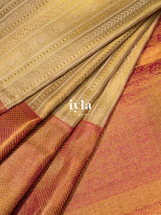 The Timeless Vintage Gold Kanjeevaram
