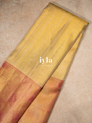 The Timeless Vintage Gold Kanjeevaram