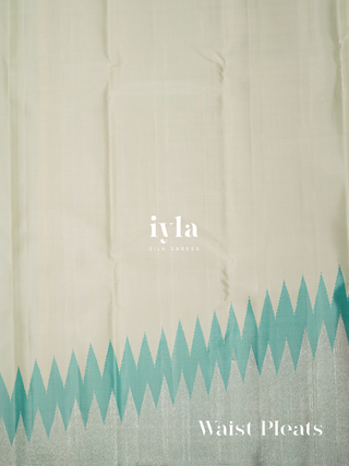 The Tiffany Blue Glow Theory Kanjeevaram