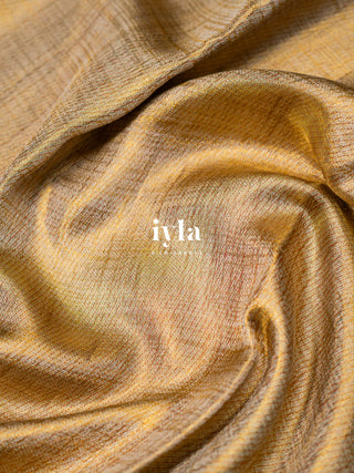 The Ascending Lotus Blooms on the Tide Silk Saree