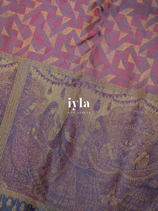 The women of the Wedding Kanjeevaram Amethyst Pink