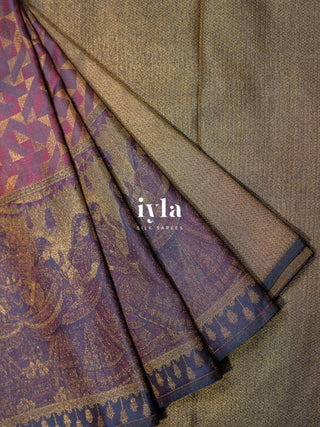The women of the Wedding Kanjeevaram Amethyst Pink