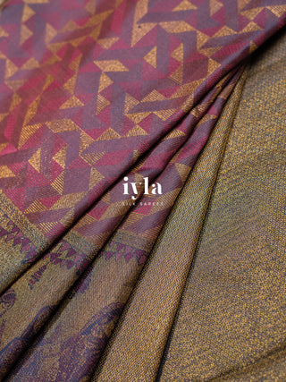 The women of the Wedding Kanjeevaram Amethyst Pink
