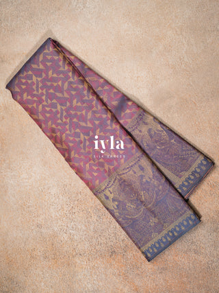 The women of the Wedding Kanjeevaram Amethyst Pink