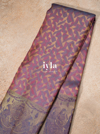The women of the Wedding Kanjeevaram Amethyst Pink