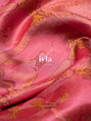 The Dance Celebration Edit Kanjeevaram in CandyCloud Pink