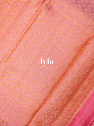 The Dance Celebration Edit Kanjeevaram in CandyCloud Pink