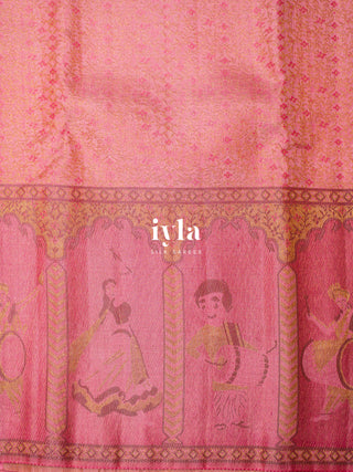 The Dance Celebration Edit Kanjeevaram in CandyCloud Pink