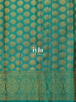Load image into Gallery viewer, The Off-White Wild Flower Kanjeevaram
