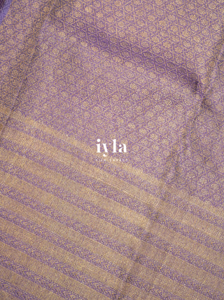 The women of the wedding Kanjeevaram in Pastel Lavender