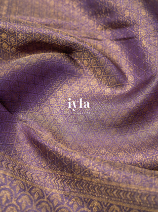 The women of the wedding Kanjeevaram in Pastel Lavender