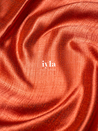 The Anthology of Ravi Varma Painting in Peachy Orange
