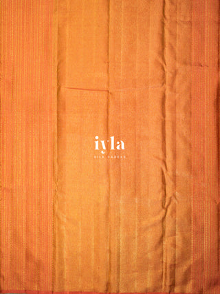 The Anthology of Ravi Varma Painting in Peachy Orange