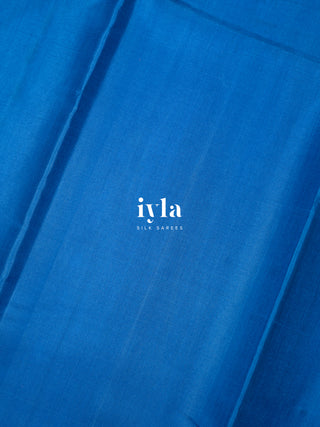 The Cobalt Blue Acacia Kanjeevaram