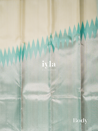The Tiffany Blue Glow Theory Kanjeevaram