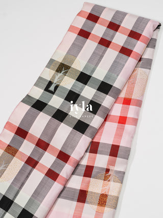 The Iconic Burberry Checkered Kanjeevaram