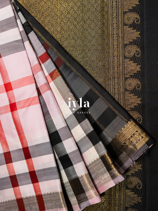 The Iconic Burberry Checkered Kanjeevaram