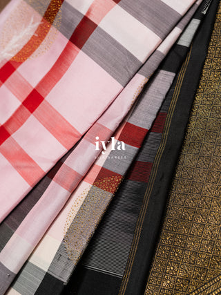 The Iconic Burberry Checkered Kanjeevaram