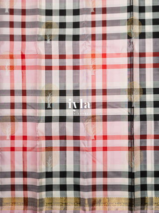 The Iconic Burberry Checkered Kanjeevaram